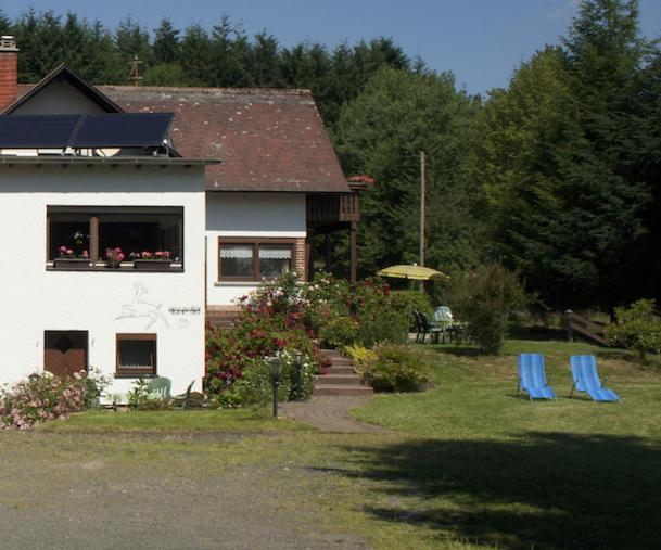 Haus Am Wald - Urlaub Am Nationalpark Lejlighed Langweiler  Værelse billede